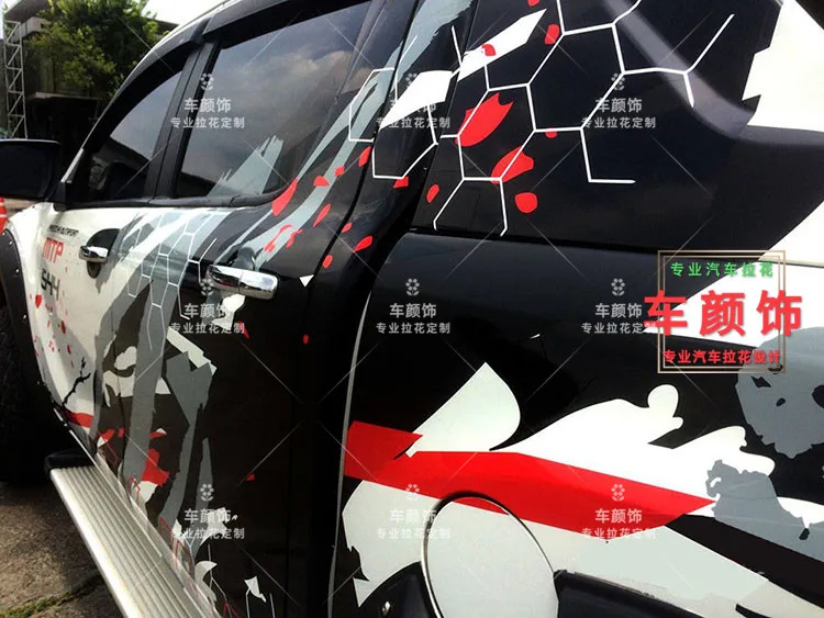 FOR Ford Raptor F150 pull flower body modification full car stickers Raptor racing modified stickers