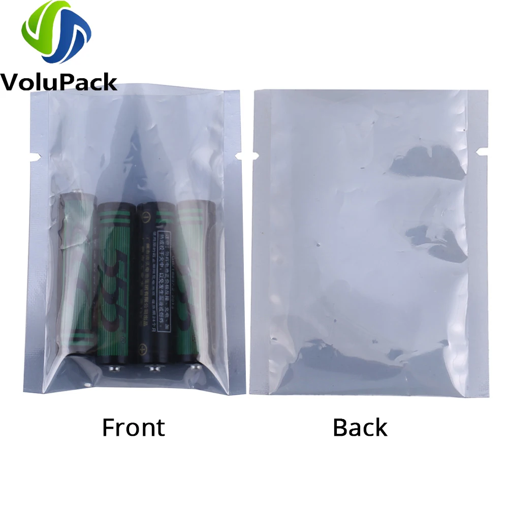 Mylar Storage Bags, Antistatic Translucent Plastic Bags, Open Top Tear Notch Pouches, Vacuum Heat Seal, Phone Accessories