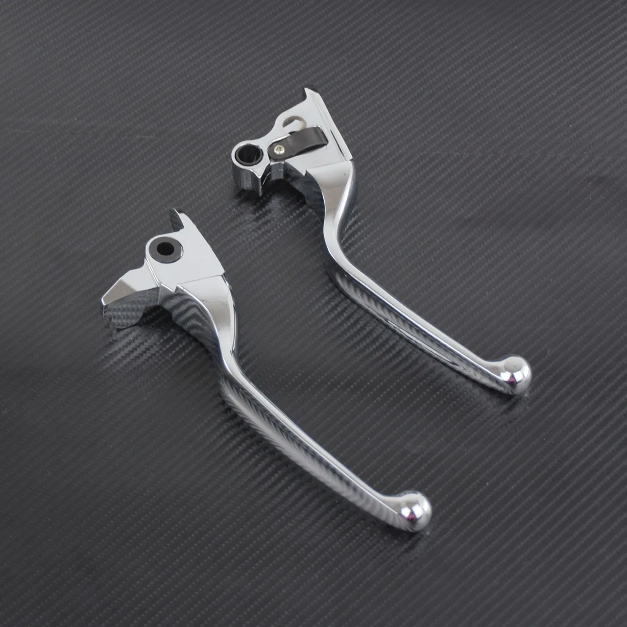 Motorcycle Brake Clutch Lever Chrome Fits For Harley Touring Street Glide Road King FLHR 2008-2013 FLHRC FLHX 2014-2017 2018