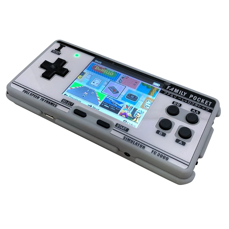 Retro Handhled Game Console Portable Game Player with 8 Emulators 1889 Built-in Games for Nes For Genesis Support Save&Load