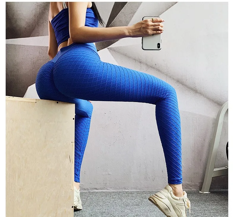 Seamless Fitness Three-dimensional Shaping High Waist Hip Lifting Tights Sports Legging Power Flex Running Pants Active Pant