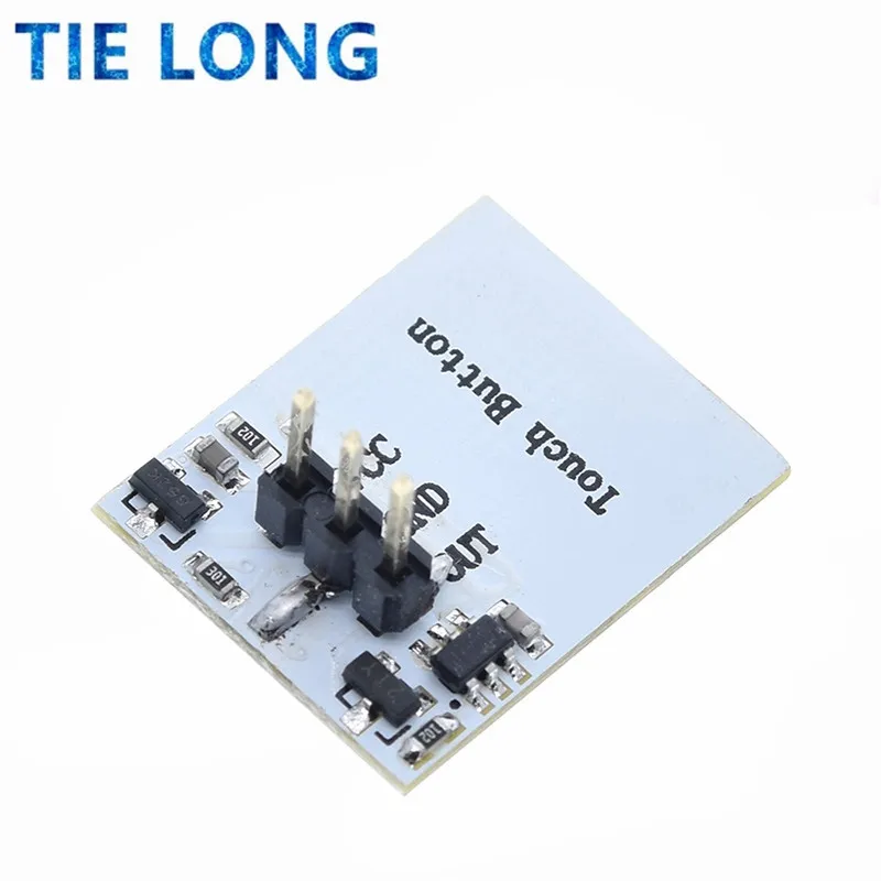 1PCS Green Blue Red Yellow Color RGB Capacitive touch switch button module 2.7V-6V module anti-jamming is strong HTTM series