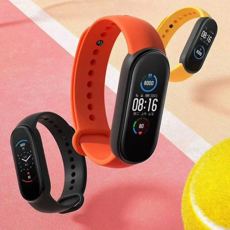 Xiaomi miバンド5グローバルバージョンBand4 Band3スマートブレスレットカラフルな画面心拍数フィットネスbluetooth防水睡眠モニター