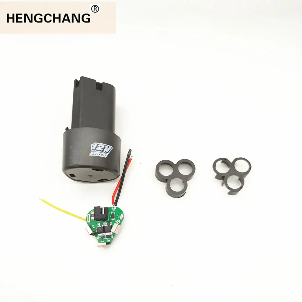 ドライバー3s bms 12.6v 18650,バッテリー収納ケース付き電気ドリルpcb,ニッケルアクセサリー