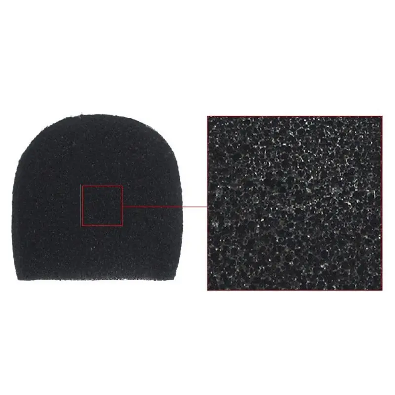 Black Round Ball Shape Microphone Cap Windscreen Grill Inner Foams Sponge for SM58 SLX24 PGX24 PG58 BETA58A Mic Cover