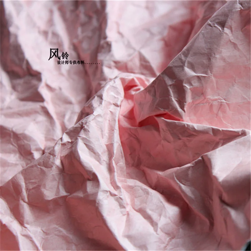 Dupont Tyvek Paper Pink Waterproof DIY Disposable Suit Backpack Bags Durable Wrap Art Decor Coat Clothes Designer Fabric