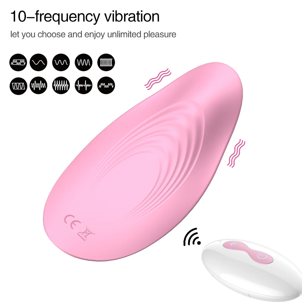 BOMBOMDA Quiet Panty Vibrator Wireless Remote Control Portable Clitoral Stimulator Invisible Vibrating Egg Sex Toys for Women