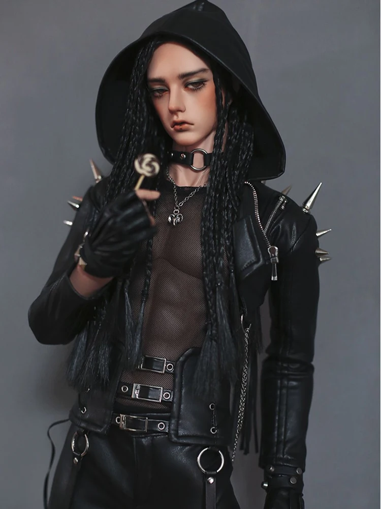 BJD Doll Clothes Suit Steampunk Vehicles Studded Leather outfit  Super Cool Suitable for 1/3 Uncle ID72 SOOM Doll Accessories