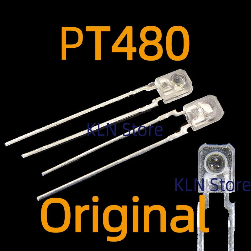 10pcs PT480 Narrow Acceptance Phototransistor DIP-2 PT48 PT4 PT 480 original