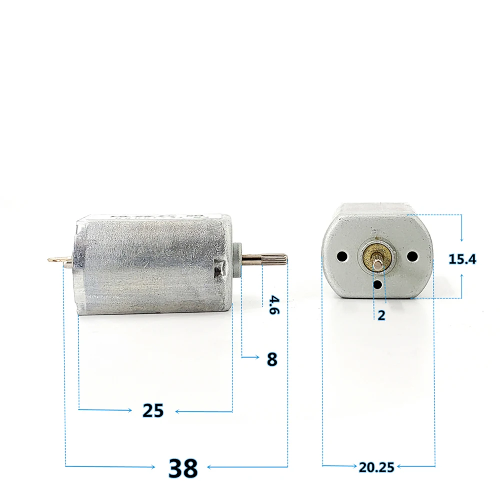 Mabuchi DC 3V 7.4V 12V Micro RK-130RH-09490 Motor 1250RPM-7000RPM Quiet Electric Machine for AV Equipment Car Navigation System