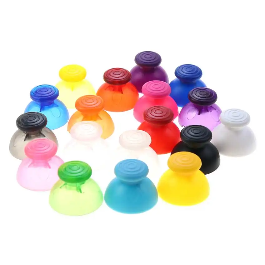 Yuxi 1pc analógico tampões polegar aperto botão joystick capa para gamecube para controlador ngc