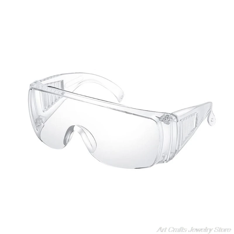 Safety Glasses Protective Equipment, PPE, Eyewear Protection, Clear High Impact, Vented Sides, For Constructio A27 21