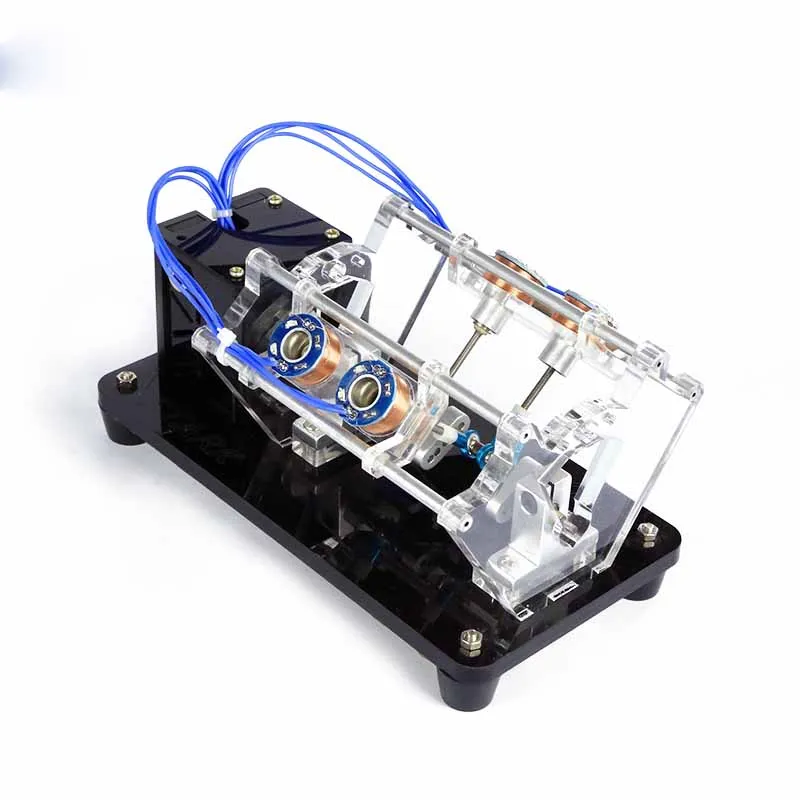 

Motor model teaching motor toy small motor high speed 5v manual diy v-type electromagnet engine