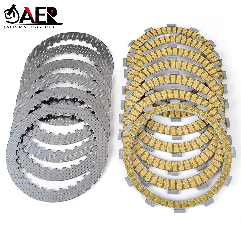 

Clutch Friction Disc Plates for Honda CB750 Nighthawk 750 1991-2003 CB750F Seven Fifty 1992-2002 22201-MT6-601 22321-MN4000