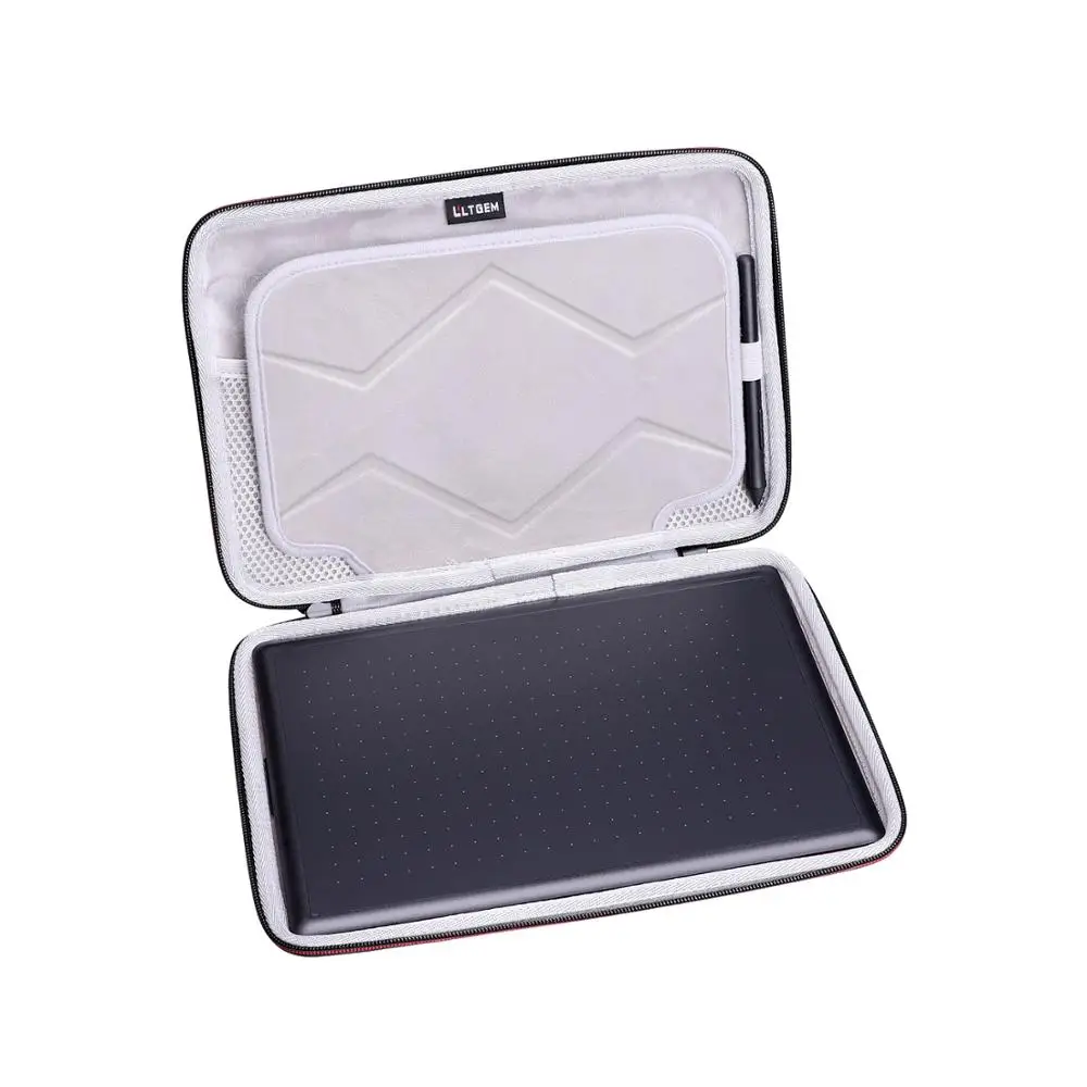 LTGEM Shockproof EVA Hard Case for One by Wacom Graphic Drawing Tablet,Medi-um(CTL672K1A)