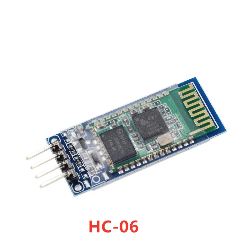 HC-05 HC-06 master-slave 6pin/4pin anti-reverse, integrated Bluetooth serial pass-through module, wireless serial for arduino