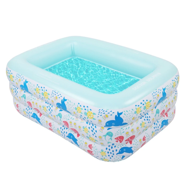 150/180/210cm Inflatable Mini Swim Pool for Kids Playing Indoor Outdoor Child Ocean Ball Pool Playground Amusement Park