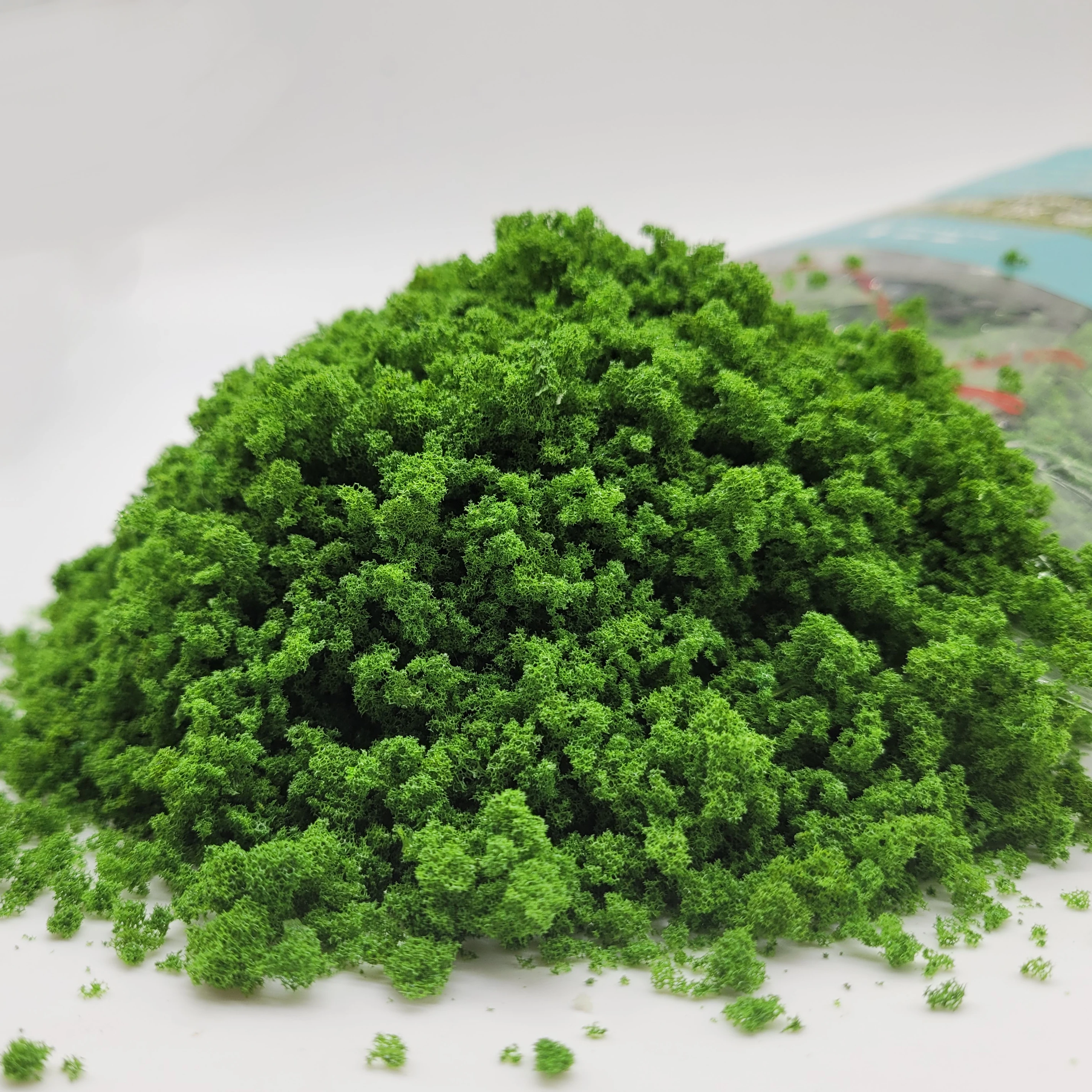 100g 3-5mm Coarse Ground Foam for Making Tree Foliage Grass Tufts Model Building Materials Miniature Tree Models Diy Layout