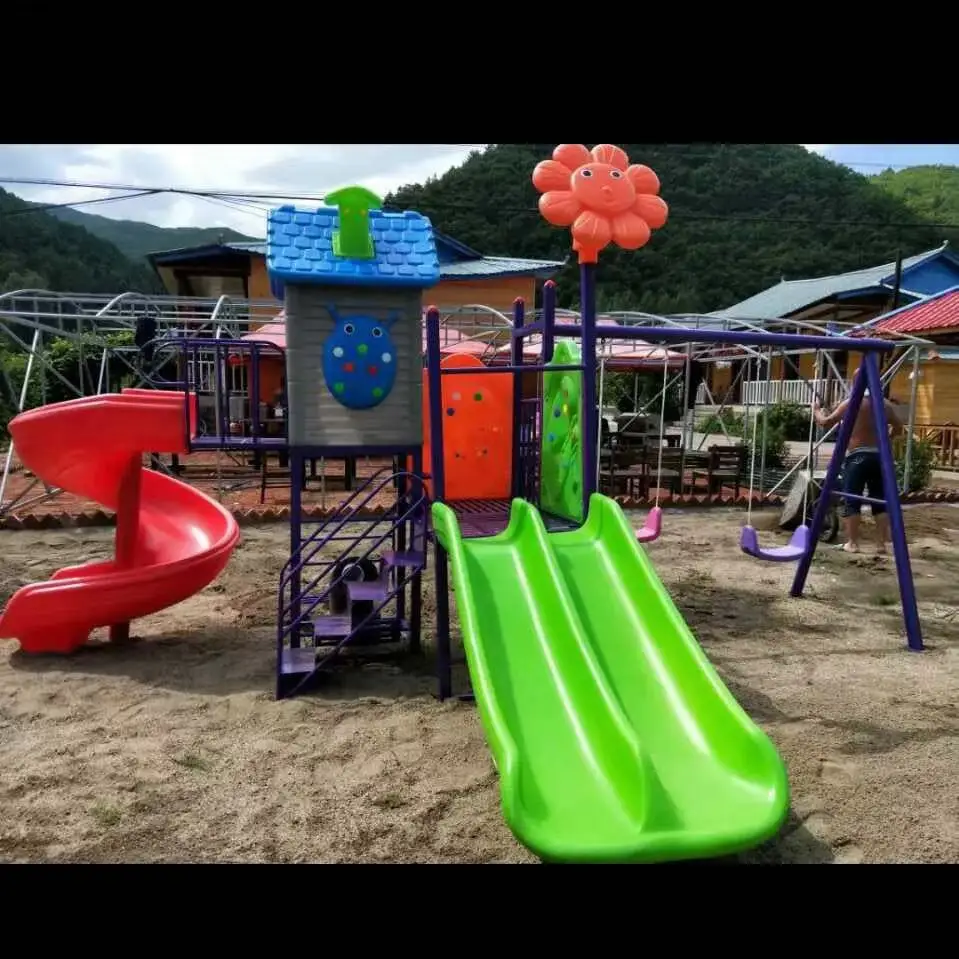 kids toy slide baby outdoor games swing kindergarten sets children's plastic child children playground indoor garden large A3