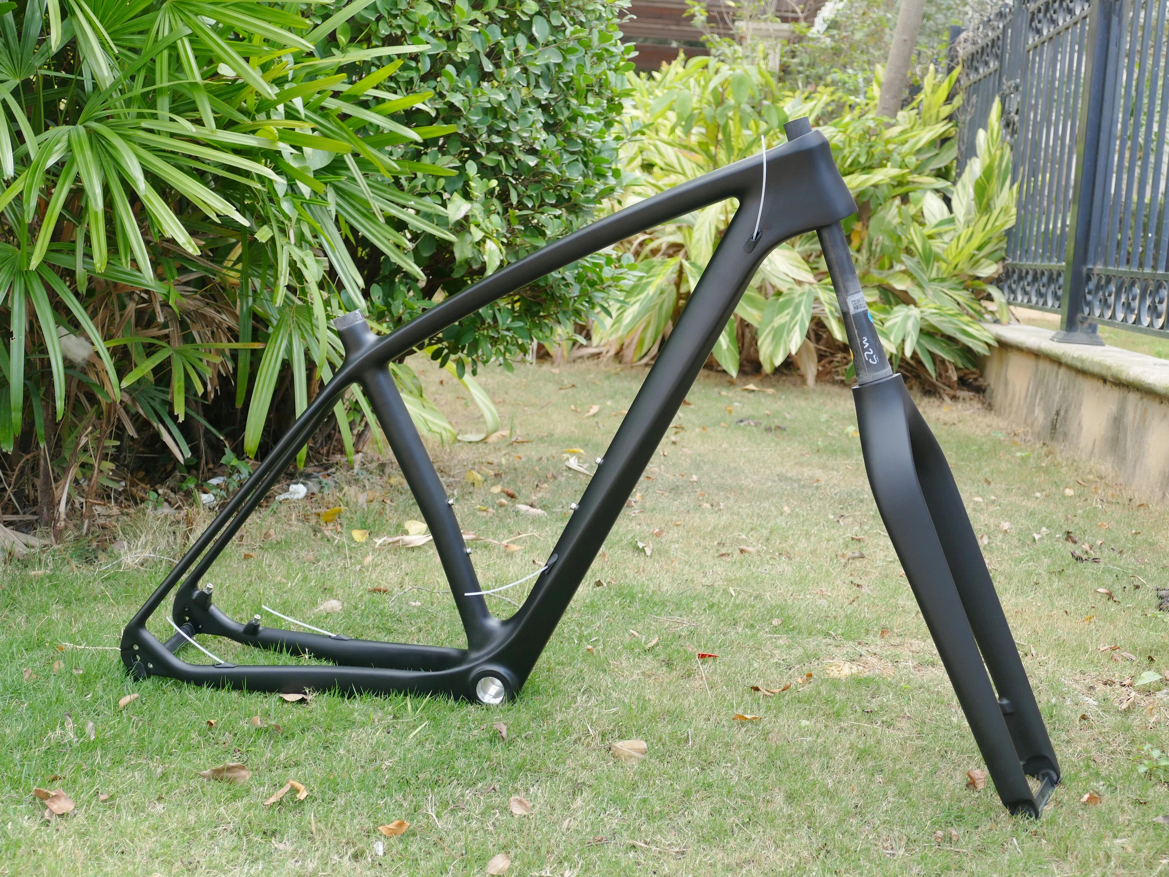 Full Carbon Fiber UD Matt Disc Brake Frame Mountain Bike Bicycle Cycling 29ER MTB Frame  & Fork  (  15