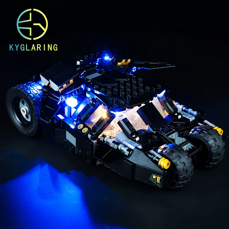 Kyglaring Led Lighting Set DIY Toys For 76239 Tumbler and Scarecrow Showdown (Not Included Building Blocks)