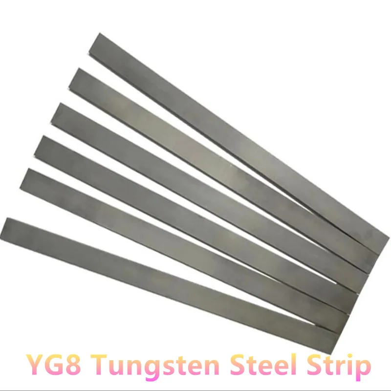 

1pc Thickness 1.5mm Hard Alloy Tungsten Steel Strip YG8 Wear-resistant Tungsten Steel Flake Abrasive Sheet Material Customizable