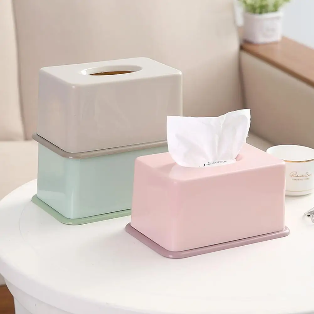 HOT SALES！！！New Arrival Nordic Desktop Pumping Paper Storage Box Living Room Tissue Holder Organizer Wholesale Dropshipping