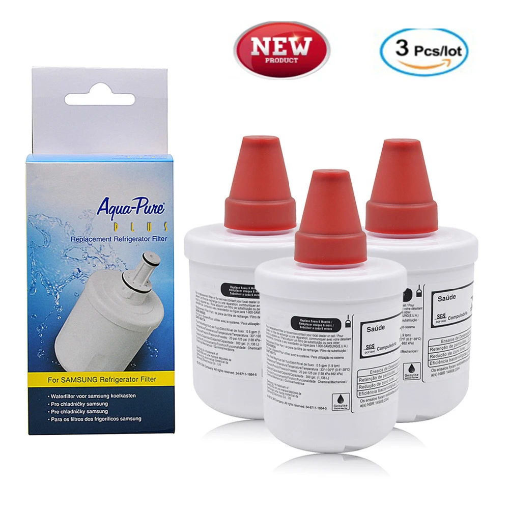 Compatible with Samsung DA29-00003G, DA29-00003B, DA29-00003A, Aqua-Pure Plus, HAFCU1 3 packs