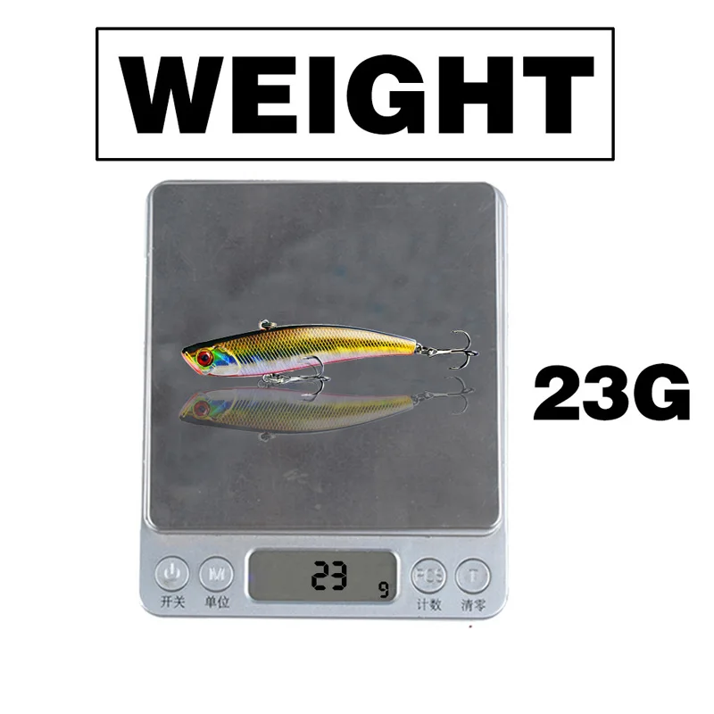 New 9.5Cm 23G Winter Crankbait Wobbler Sinking Fishing Crankbaits Vib Lure Ice Hard Lure Mini Wobblers Crankbait Se Uelo Pesca