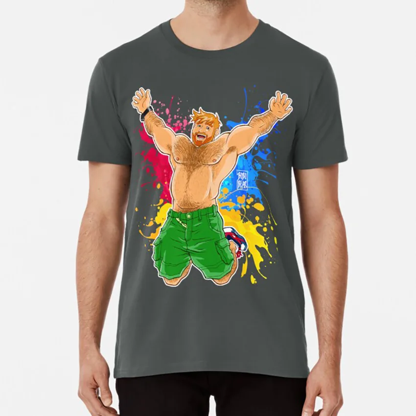 Adam Likes Summer - Ginger Edition T Shirt Bobobear Bobobearart Bobo Bear Bear Bear Week Bear Weekend Otter Mens Gay