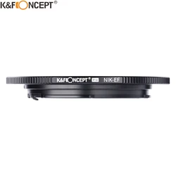 K&F CONCEPT NIK-EF Nikon Ai F lens to Eos EF Pro mount Camera Adapter Rings for Nikon F lens to Canon Eos EF Camera