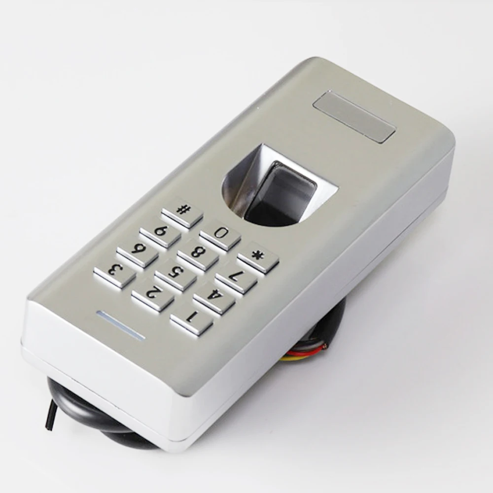 IP66 1000 Users Standalone Fingerprint Password Keypad Access Control Reader for security door lock system gate opener