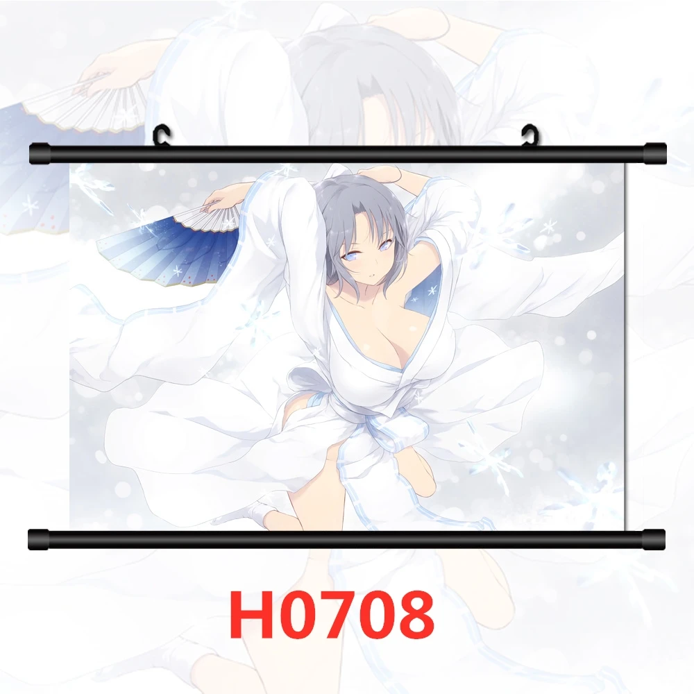 Senran Kagura Anime Posters Print Wall Art Canvas Painting Nordic Children Bedroom Decor for Living Kids Home Decor Wall Picture