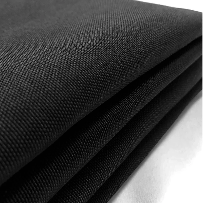 1000d Black Thicken Polyester Nylon PU Coated Waterproof Oxford Fabric  for Outdoor Textile by the Meter