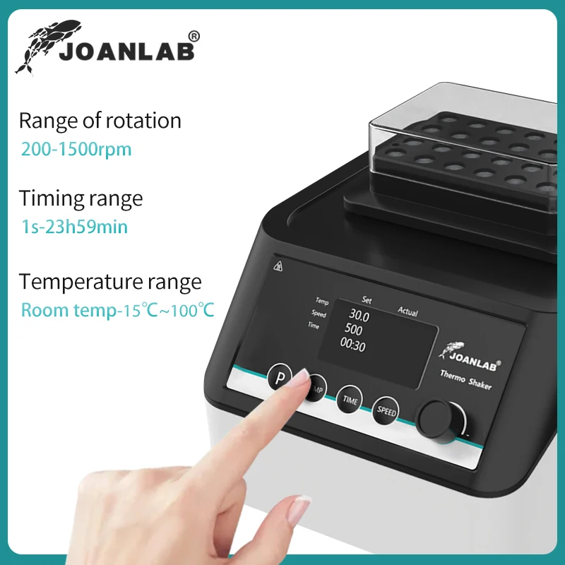 Imagem -02 - Joanlab-incubadora de Banho Seco Digital Display Shaker Laboratório de Aquecimento Aquecedor a Temperatura Constante Tubo Centrífuga 02 ml 15 ml ml 15 ml 50ml