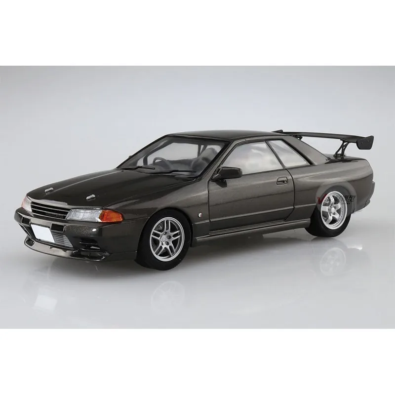 Aoshima 05959 1/24 Initial D Hojo Rin GTR R32 Battle of Hakone Racing Sport Vehicle Car Toy Plastic Model Building Assembly Kit