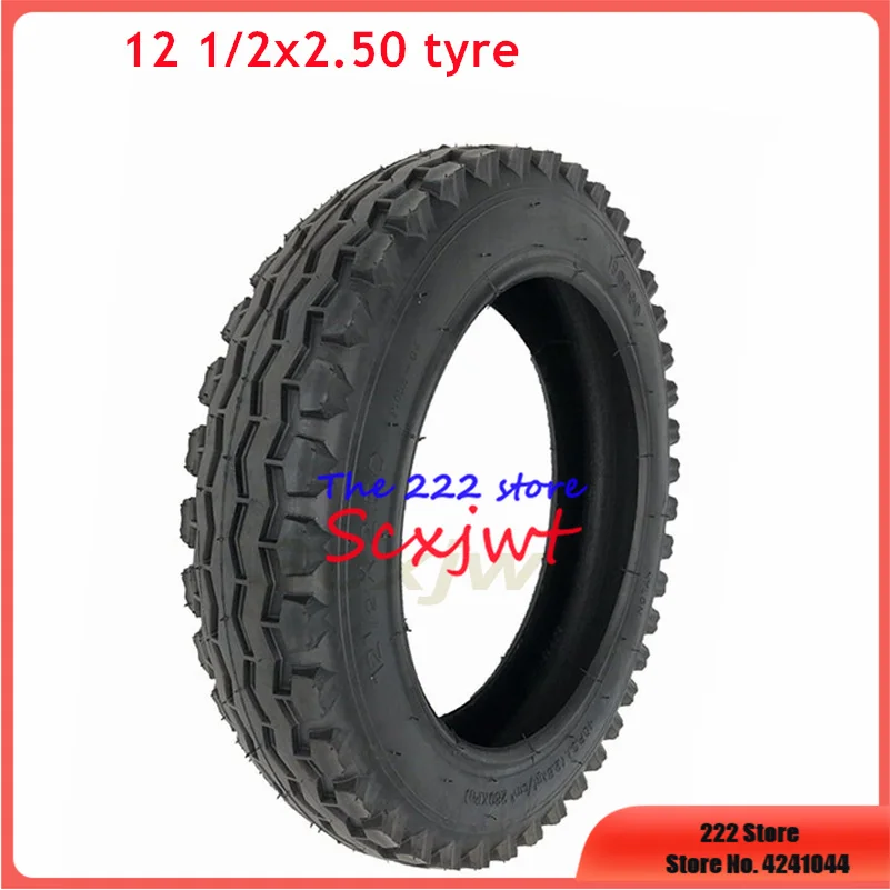 High Quality 12.5 Inch 12 1/2 X 2.50 Tire & Inner Tyre Fits Many Gas Electric Scooters and E-Bike 12.5*2.50