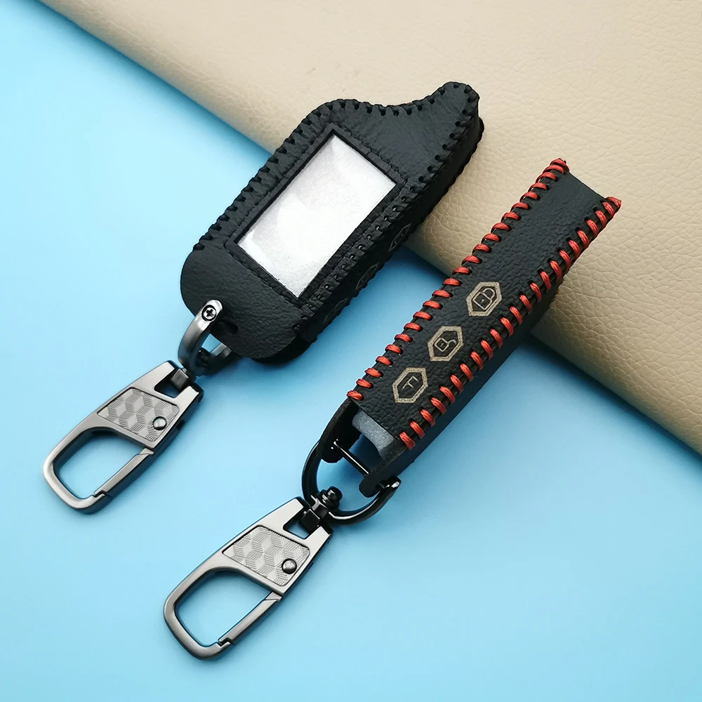 3-кнопочный автомобильный чехол для ключей системы сигнализации, стильный кожаный чехол для TAMARACK Pandora DXL3000, аксессуары для дистанционного управления