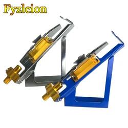 Wysokiej jakości narzędzie łucznicze strzałka Fletching stalowe pióro kij narzędzie regulowane Fletching Jig dla łuk strzałka DIY nowe strzałki łopatki