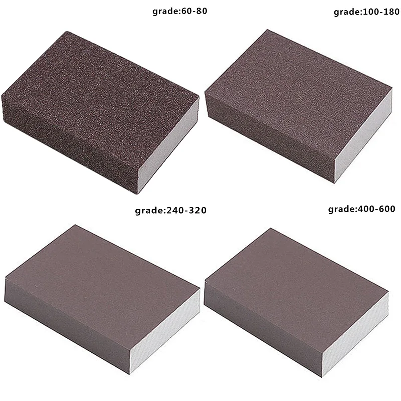 Sponge Sand Block Polishing Wood Furniture Jade Wenwan Metal Derusting Polishing Sandpaper Abrasive Block