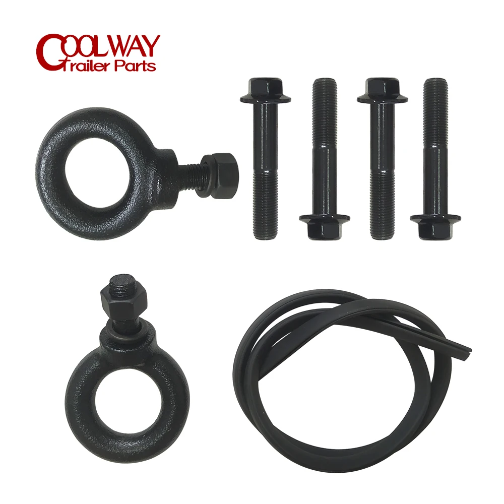 Pintle Hook Combo 2 Inch Ball Trailer Hitch Towing RV Camper Accessories Caravan Components Compatible with PRADO FJ150