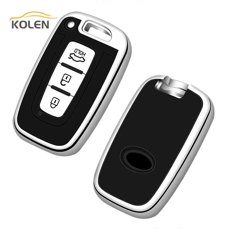 Miękkie etui z TPU na kluczyk samochodowy do Hyundai Genesis Equus Veloster do KIA Sportage Forte Optima Soul Azera Sorento
