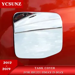 ABS Car Gas Fuel Tank Cap Cover For Isuzu D-max dmax 2012 2013 2014 2015 2016 2017 2018 2019 Accessories Double Cab YCSUNZ