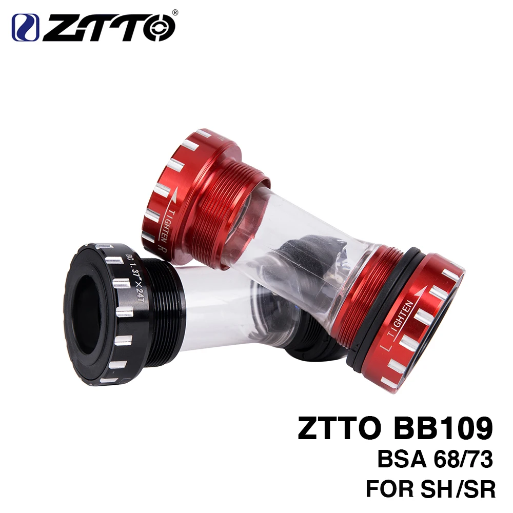 MTB Road Bike BB109 BB68 BSA68 bsa73 External Bearing Bottom Brackets for parts SHIMANO Prowheel 24mm BB 22mm GXP Crankset