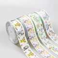 10 Yards/Lot schiere Chiffonband Organza Satinbänder für Geschenkverpackung Dekoration Hochzeitssträuße Party Kranz Spitzenstoff – Detail 40