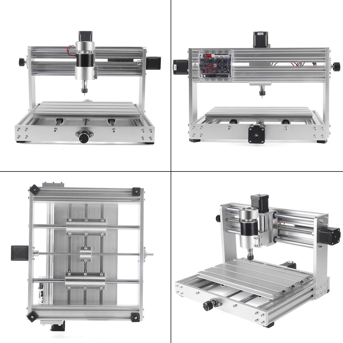 CNC 3018 MAX alluminio asse Z supporto motore mandrino 200W supporto mandrino diametro 52mm per CNC 3018 MAX