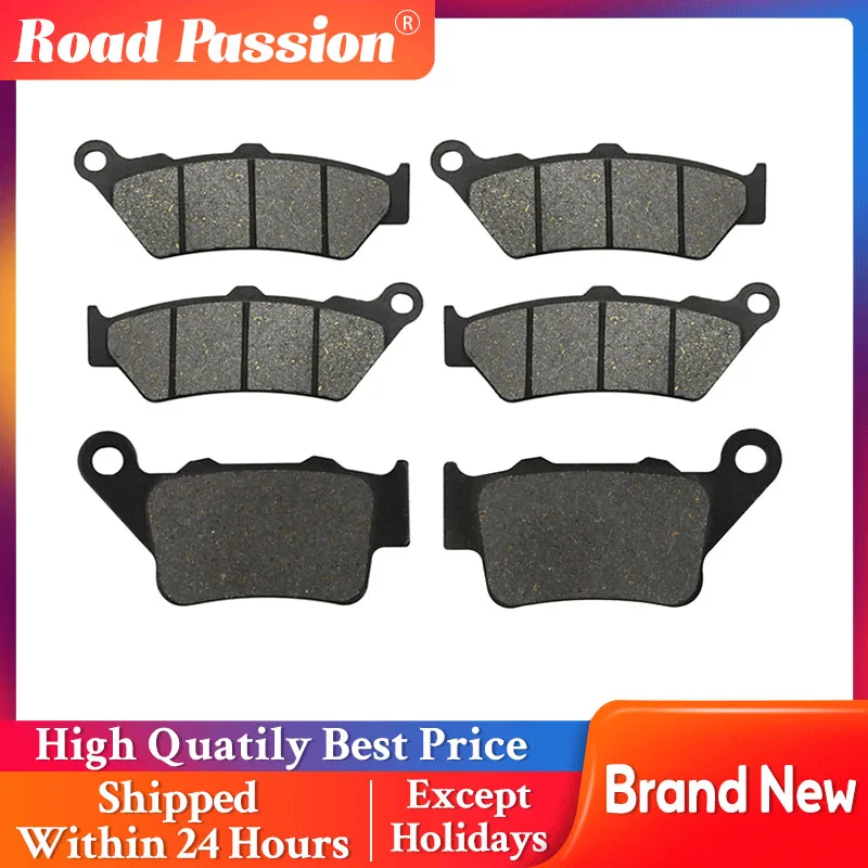 Road Passion Motorcycle Front Rear Brake Pads For BMW F700GS F800GS Adventure For DUCATI GT1000 Touring/Sport Classic 992cc 1000