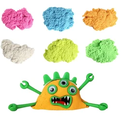 Freeship 100/300/600 Grams Magic Sand Foam alive Monster Molding & Melting Sand Alive for Kids Children Indoor Play Dough Favors