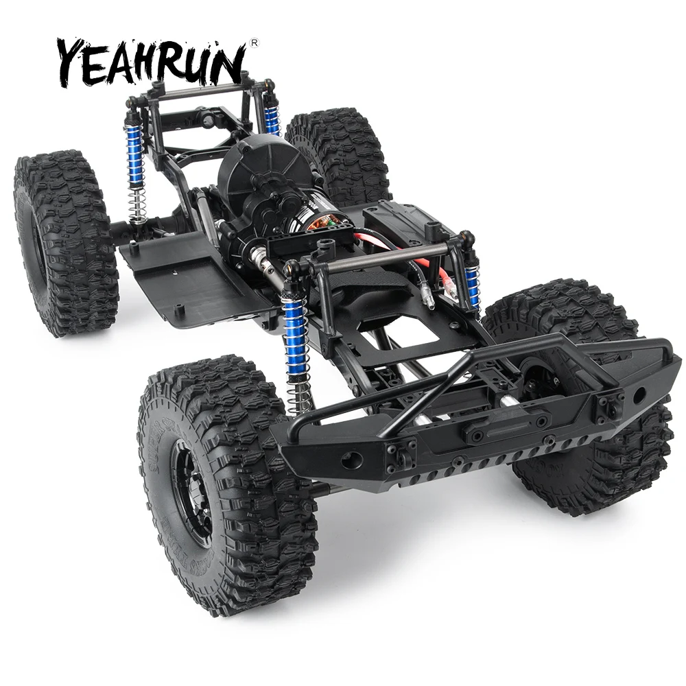 

YEAHRUN 313mm Wheelbase Assembled Frame Chassis for Axial SCX10 II 90046 90047 1/10 RC Crawler Car Upgrade Parts