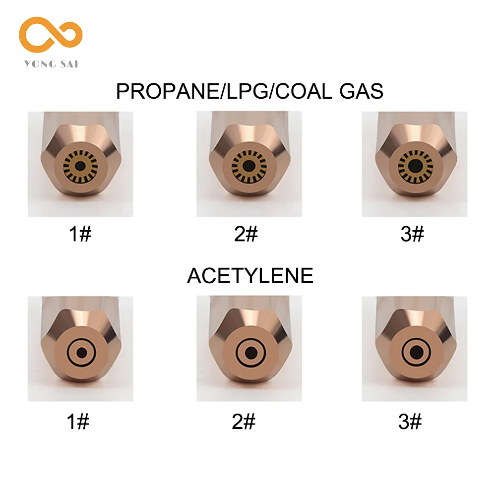 5 Pieces/lot Welding Tips Welding Nozzles for G01-30 G01-100 300 Acetylene Oxygen Cutting Welding Oxy-acetylene Oxy-propane